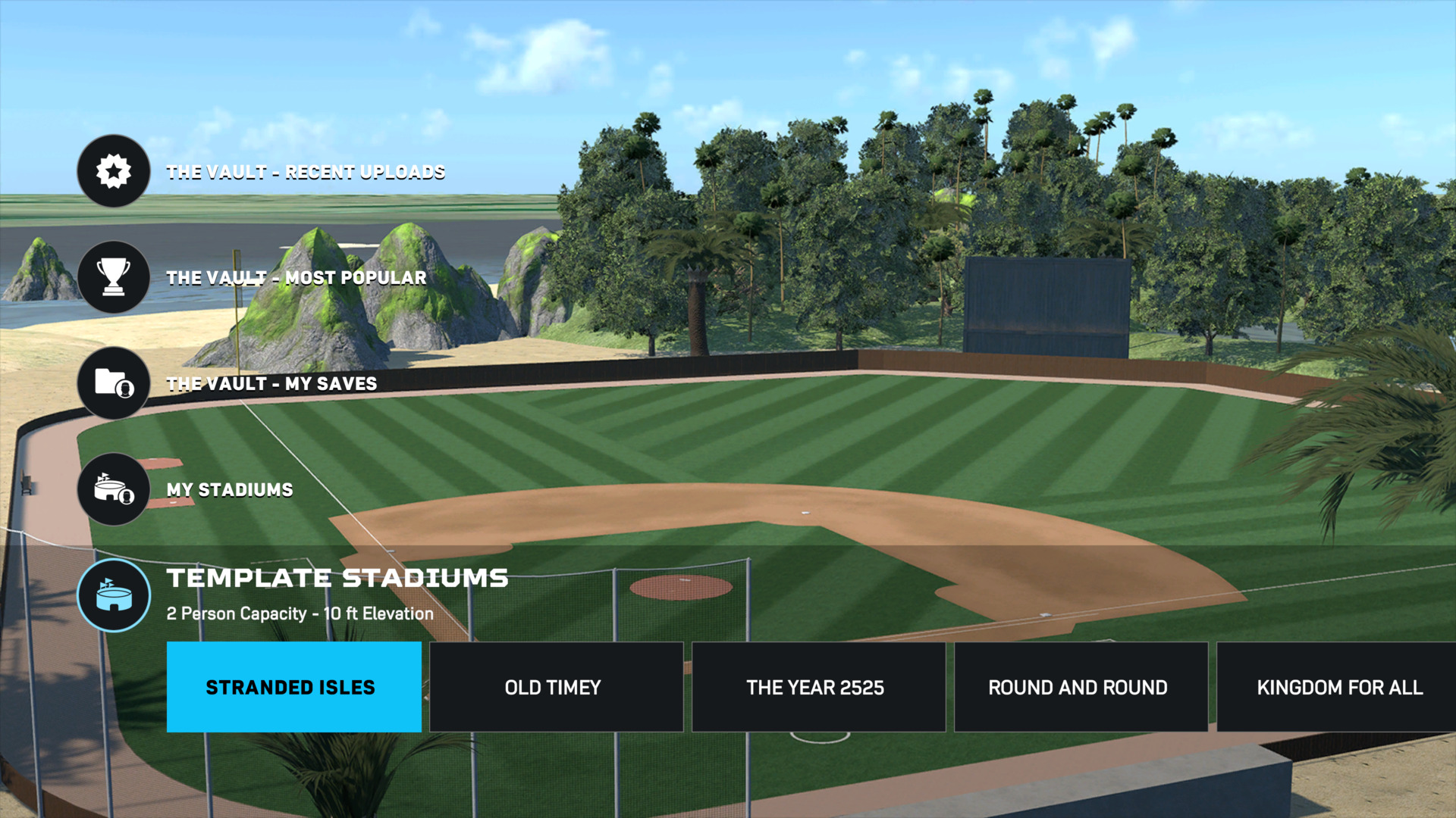 CRIADOR DE ESTÁDIOS